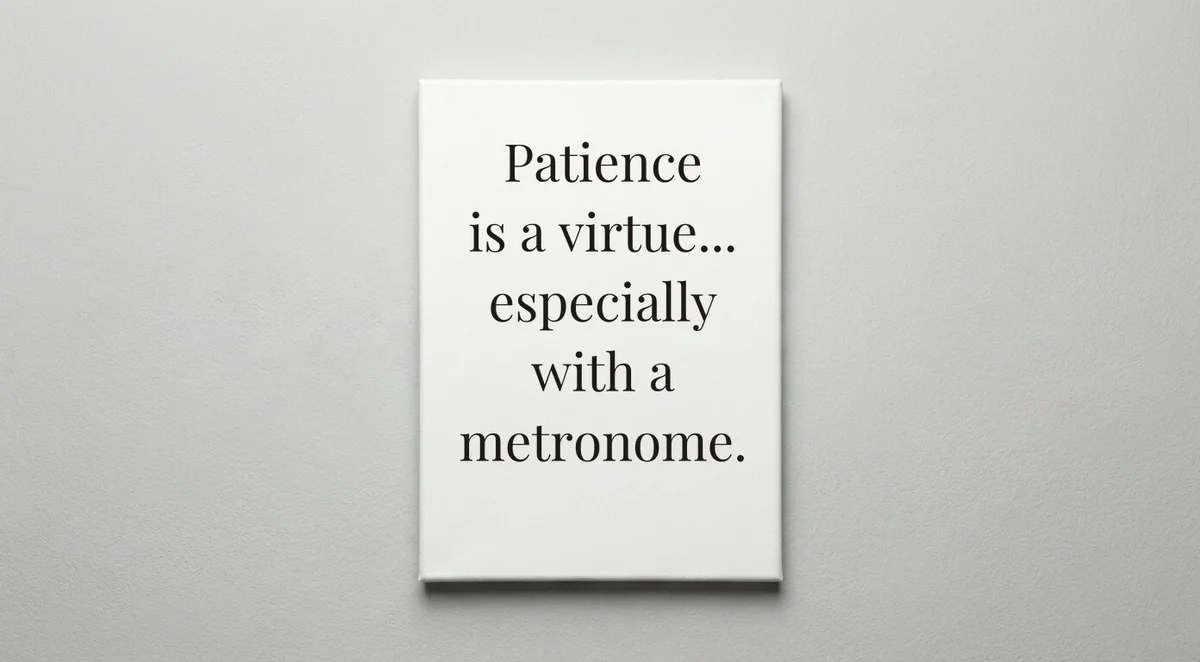 Music Teacher quote wall art - canvas print