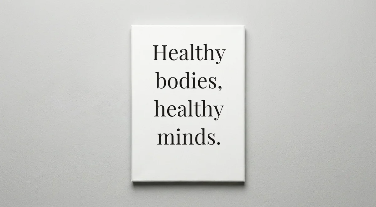 PE Teacher quote wall art - canvas print