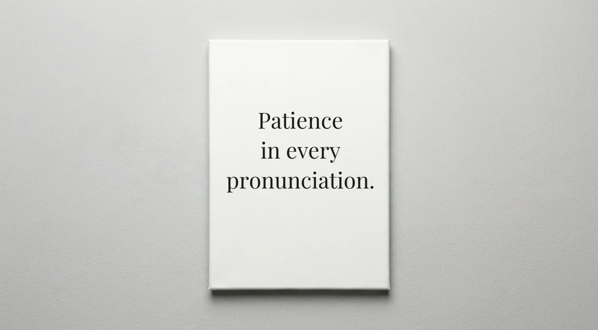 ESL Teacher quote wall art - canvas print