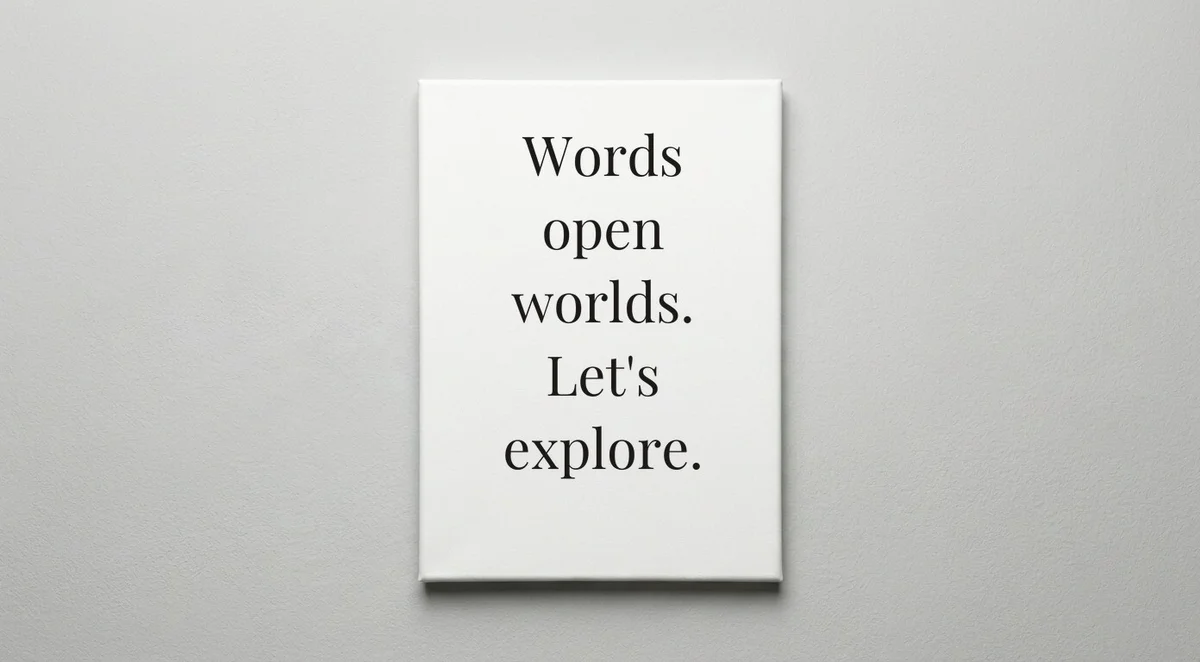 ESL Teacher quote wall art - canvas print