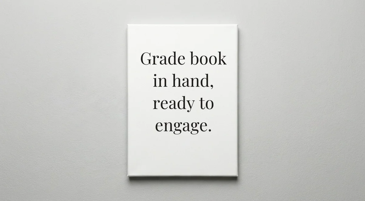 Substitute Teacher quote wall art - canvas print