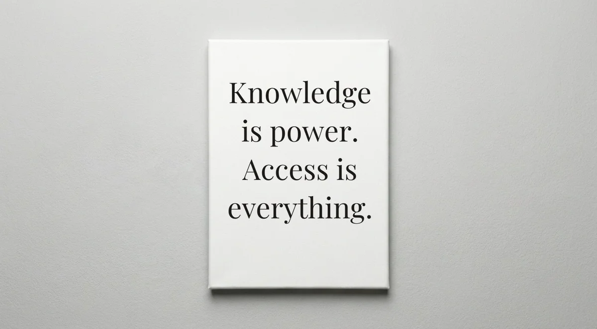 Librarian quote wall art - canvas print