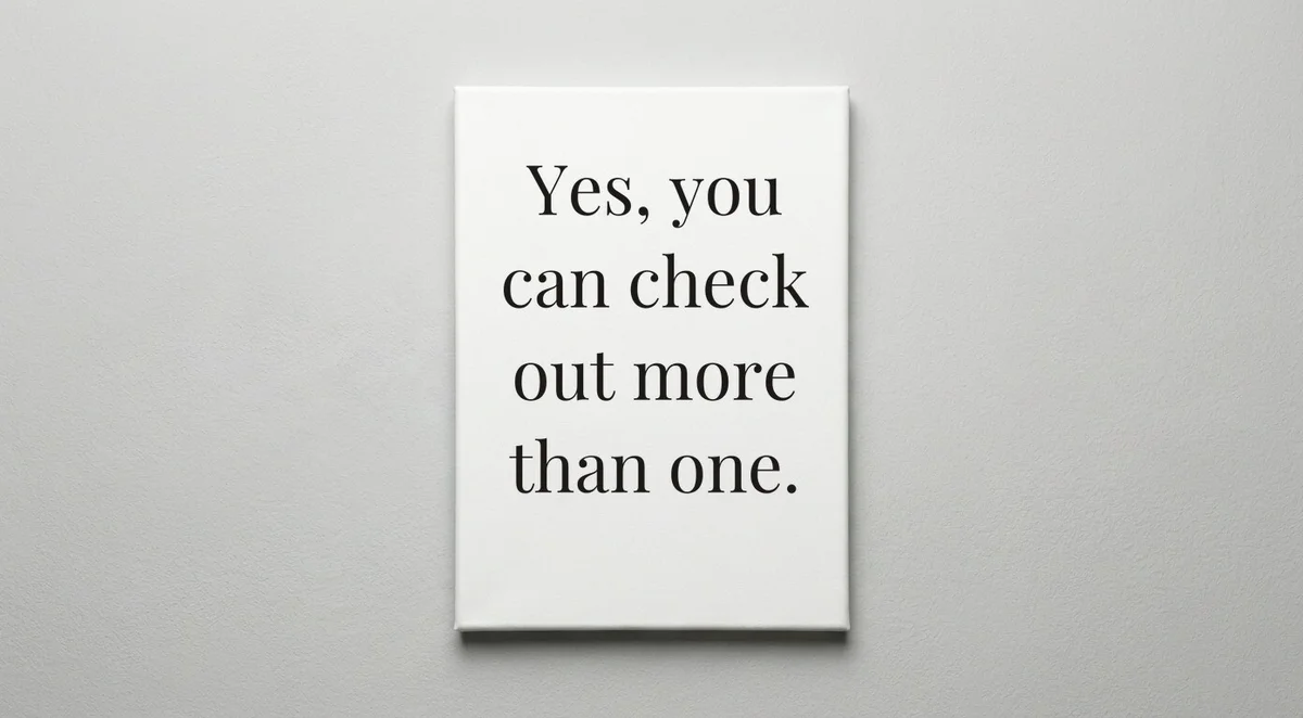 School Librarian quote wall art - canvas print