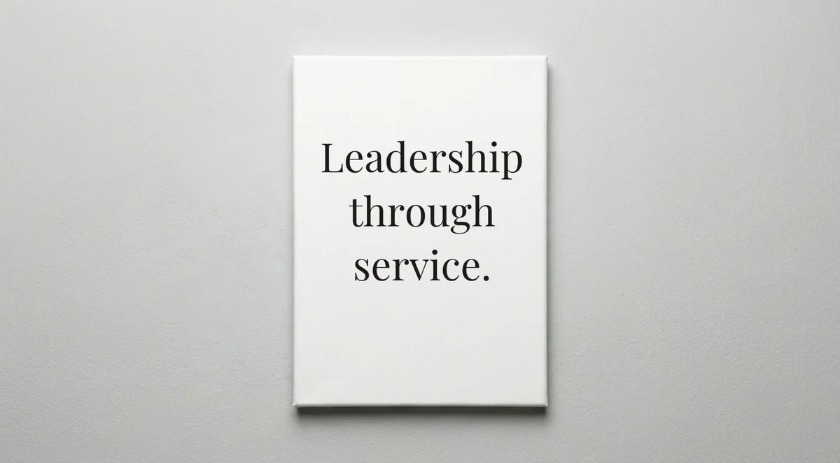 Principal quote wall art - canvas print