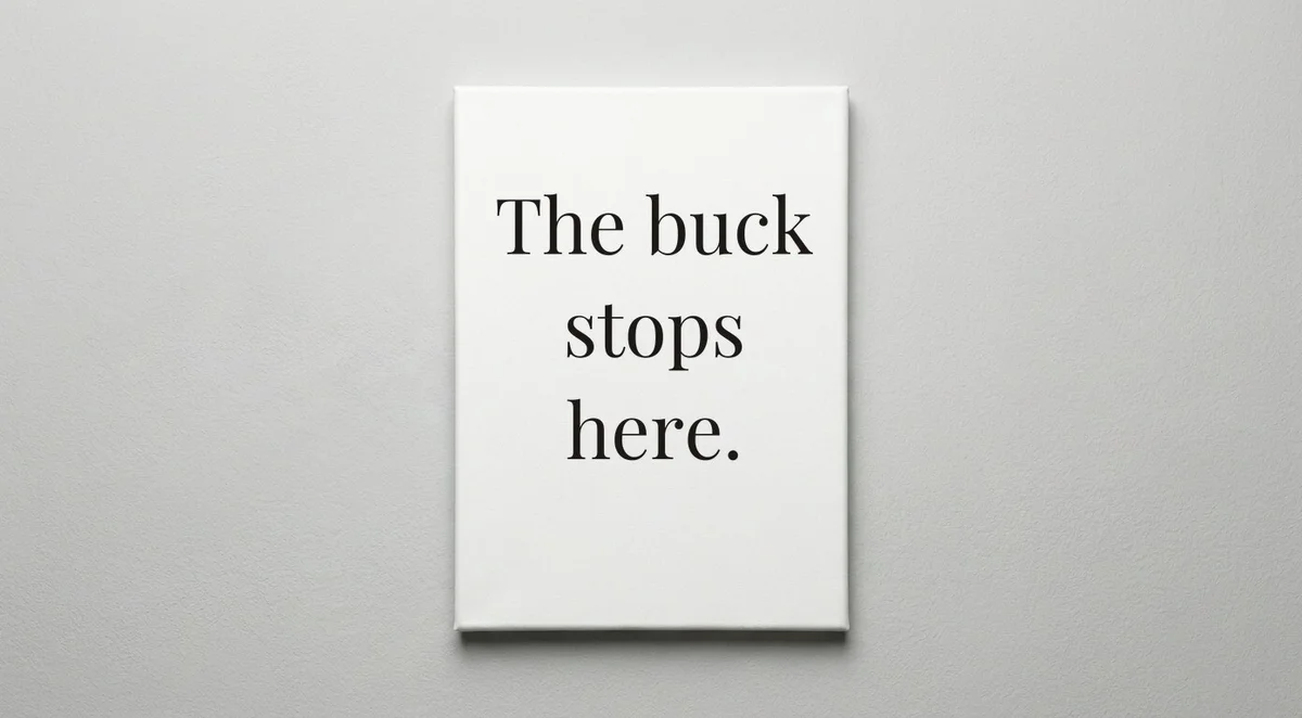 Principal quote wall art - canvas print