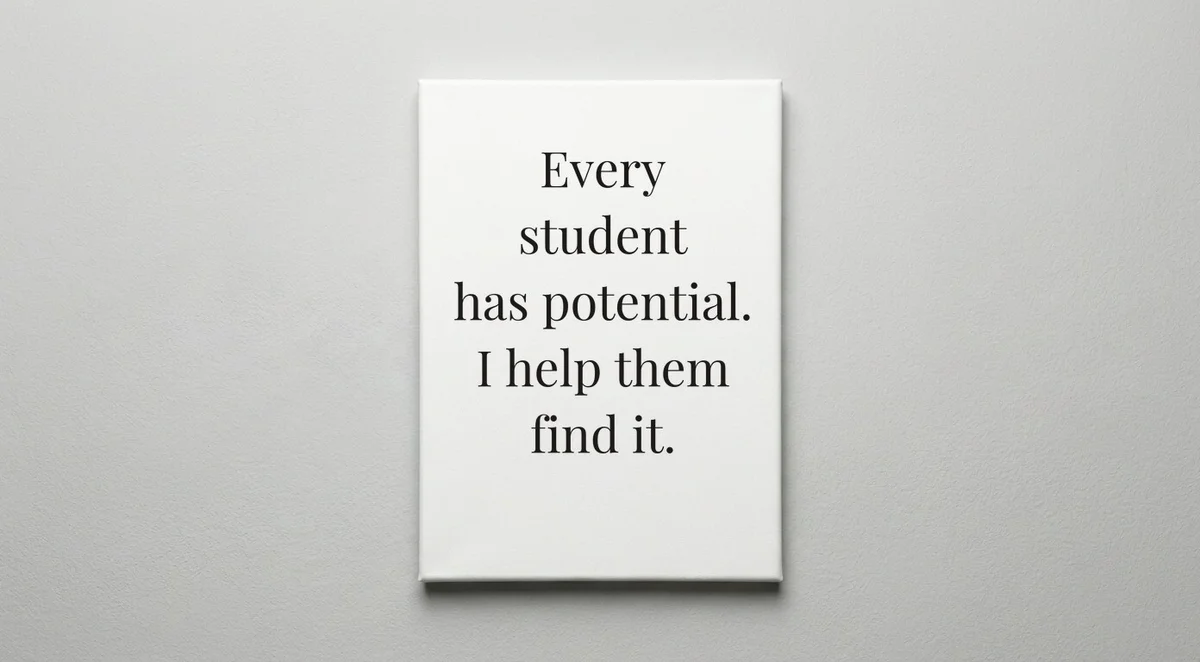 School Counselor quote wall art - canvas print