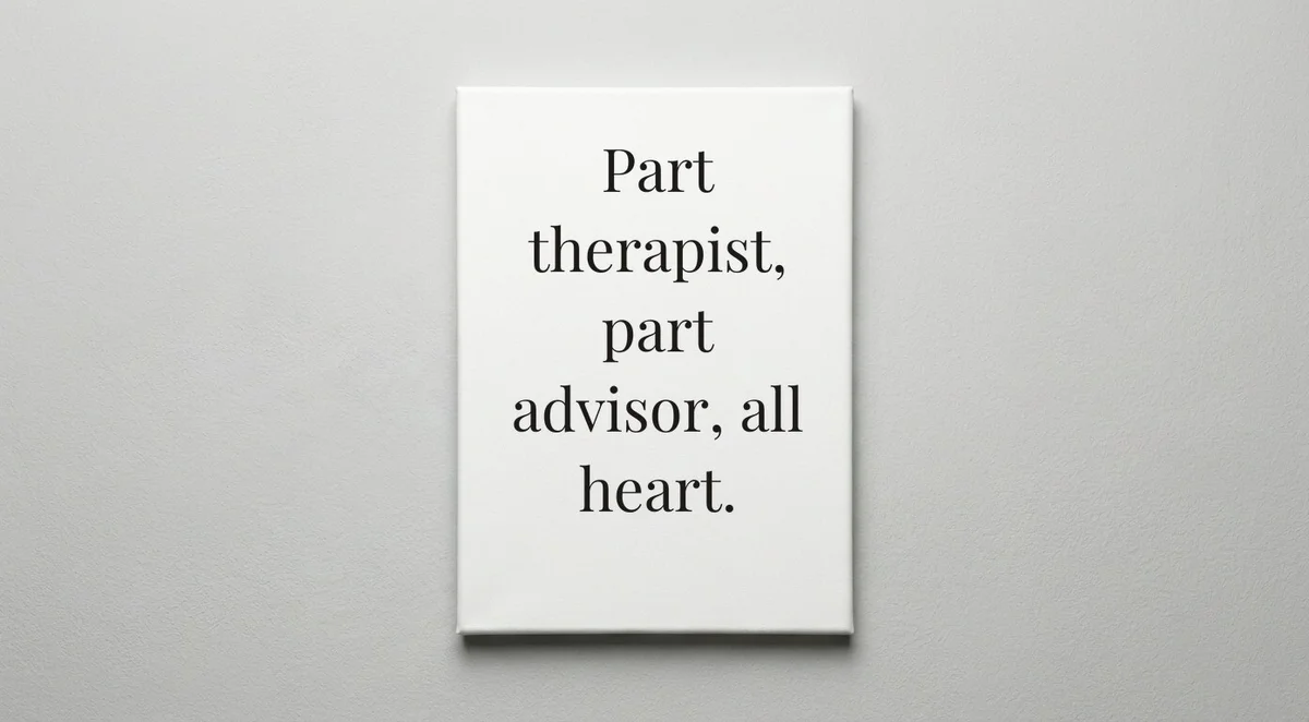 School Counselor quote wall art - canvas print