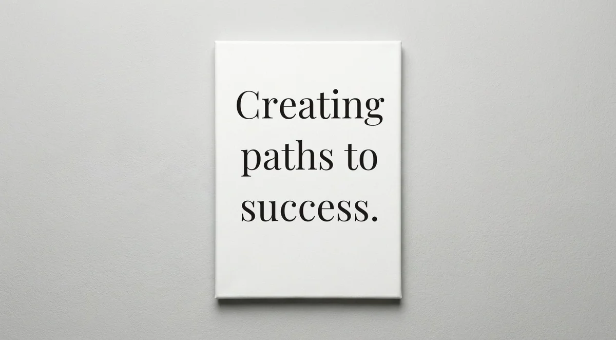 School Counselor quote wall art - canvas print