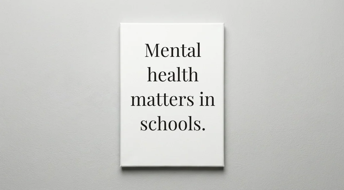 School Counselor quote wall art - canvas print