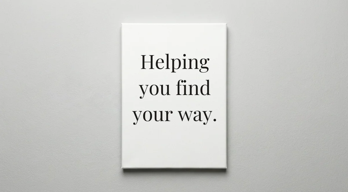 Guidance Counselor quote wall art - canvas print