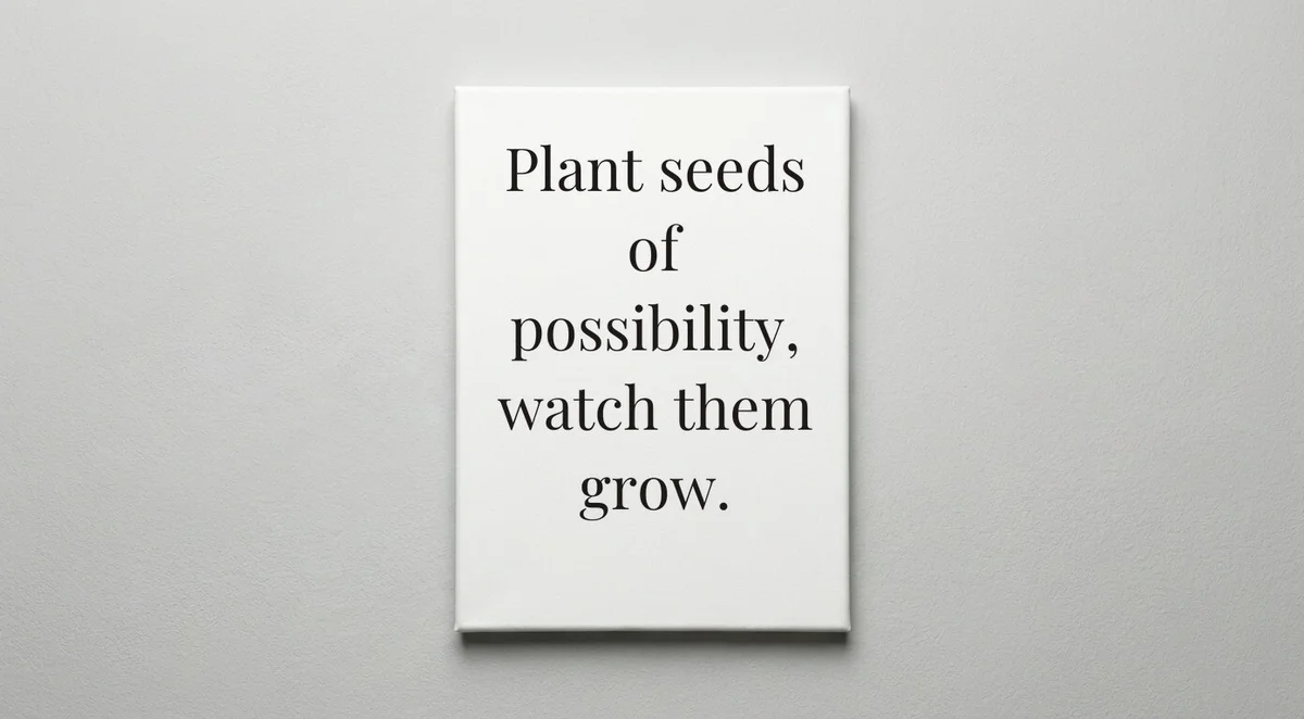 Guidance Counselor quote wall art - canvas print