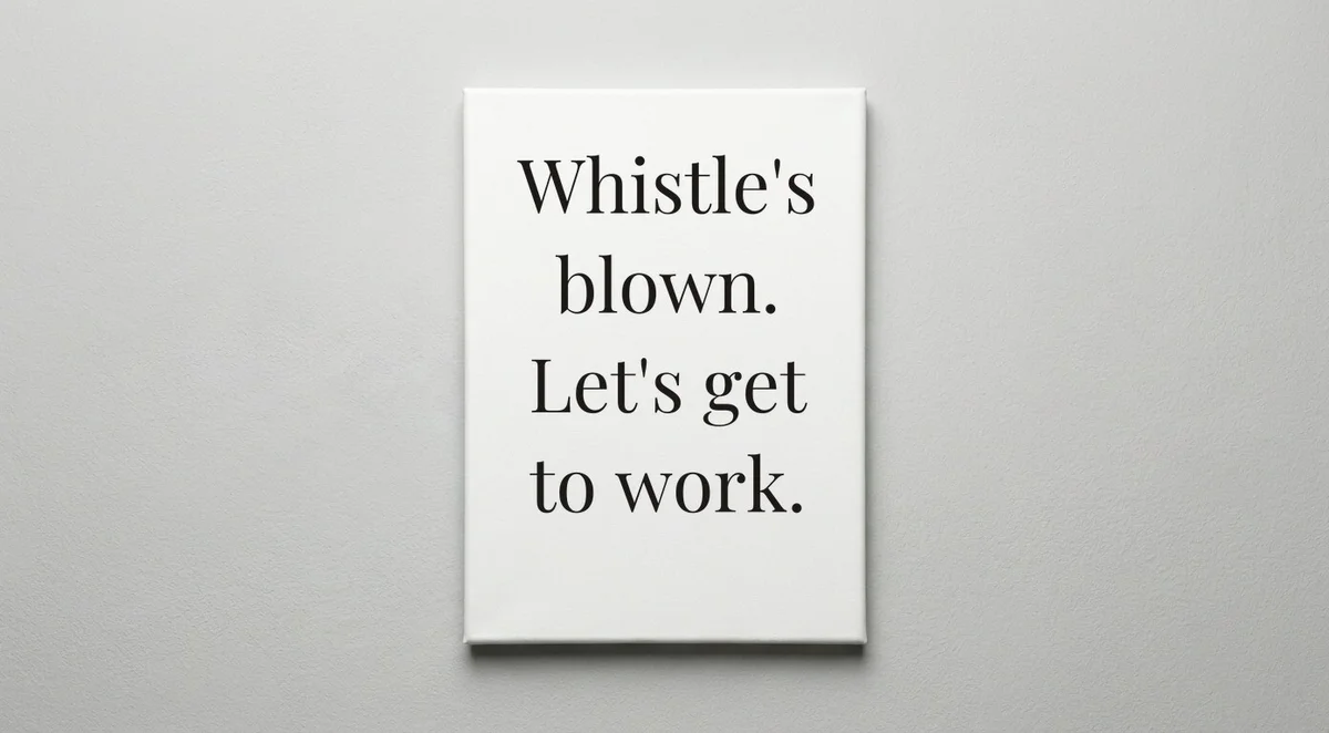 Coach quote wall art - canvas print