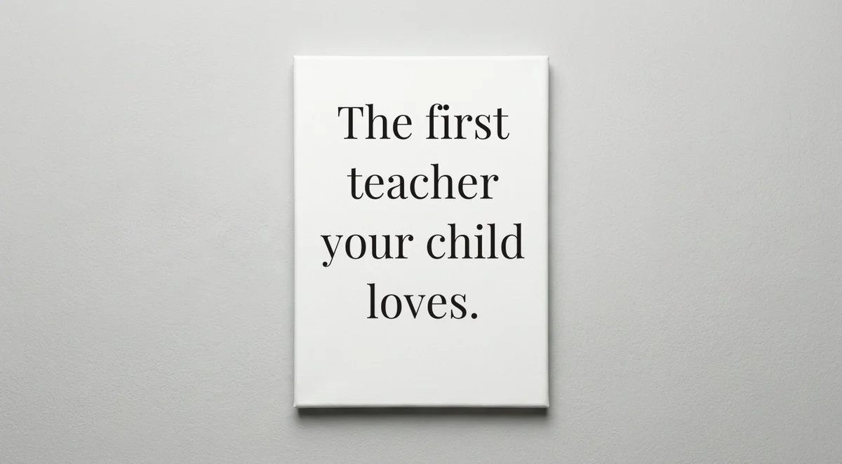 Daycare Teacher quote wall art - canvas print