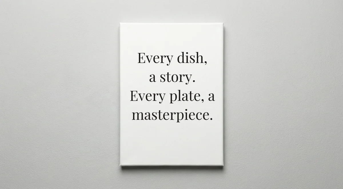 Executive Chef quote wall art - canvas print