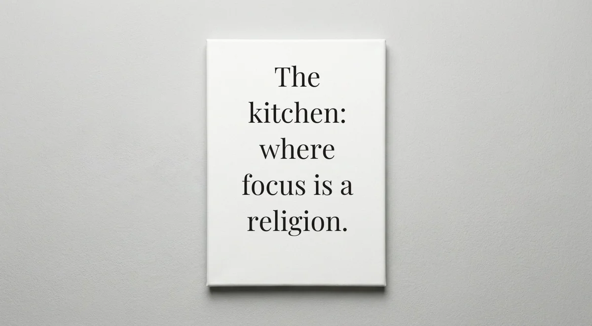 Executive Chef quote wall art - canvas print