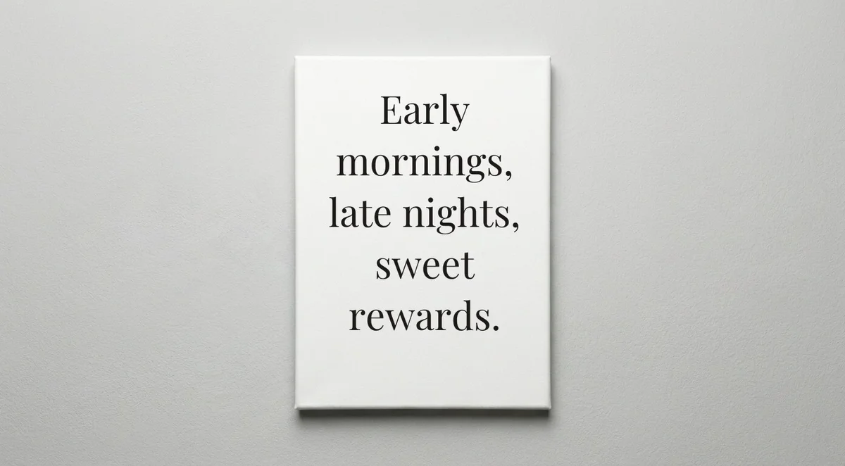 Pastry Chef quote wall art - canvas print