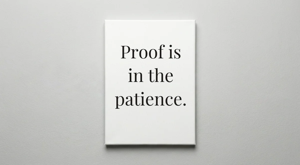 Baker quote wall art - canvas print