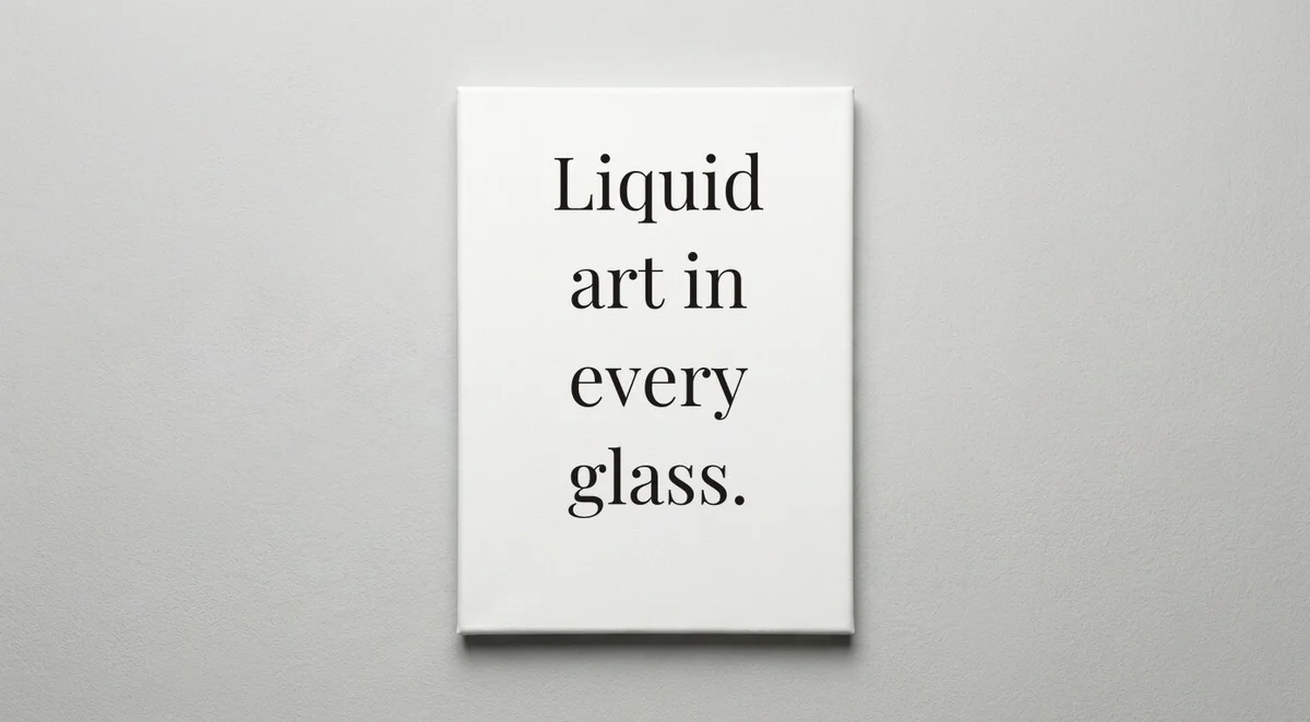 Mixologist quote wall art - canvas print