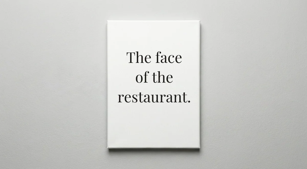Server quote wall art - canvas print