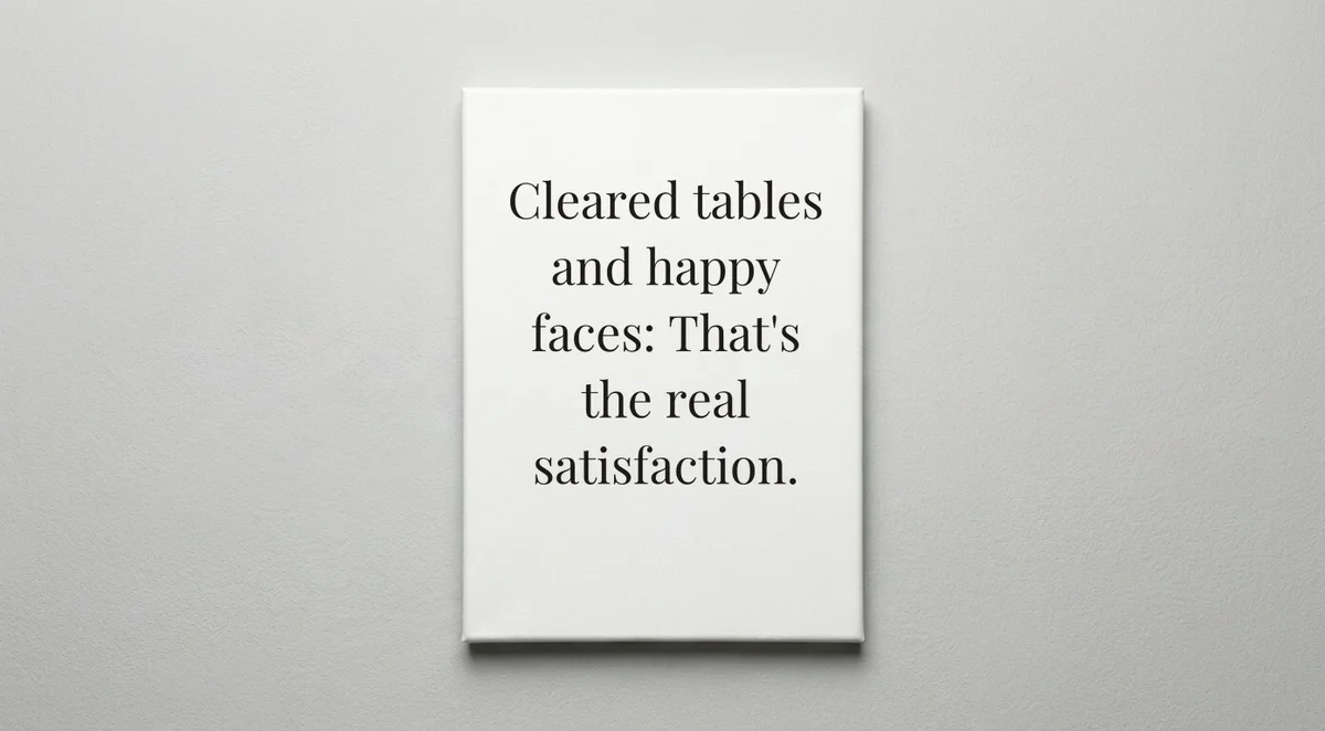 Server quote wall art - canvas print