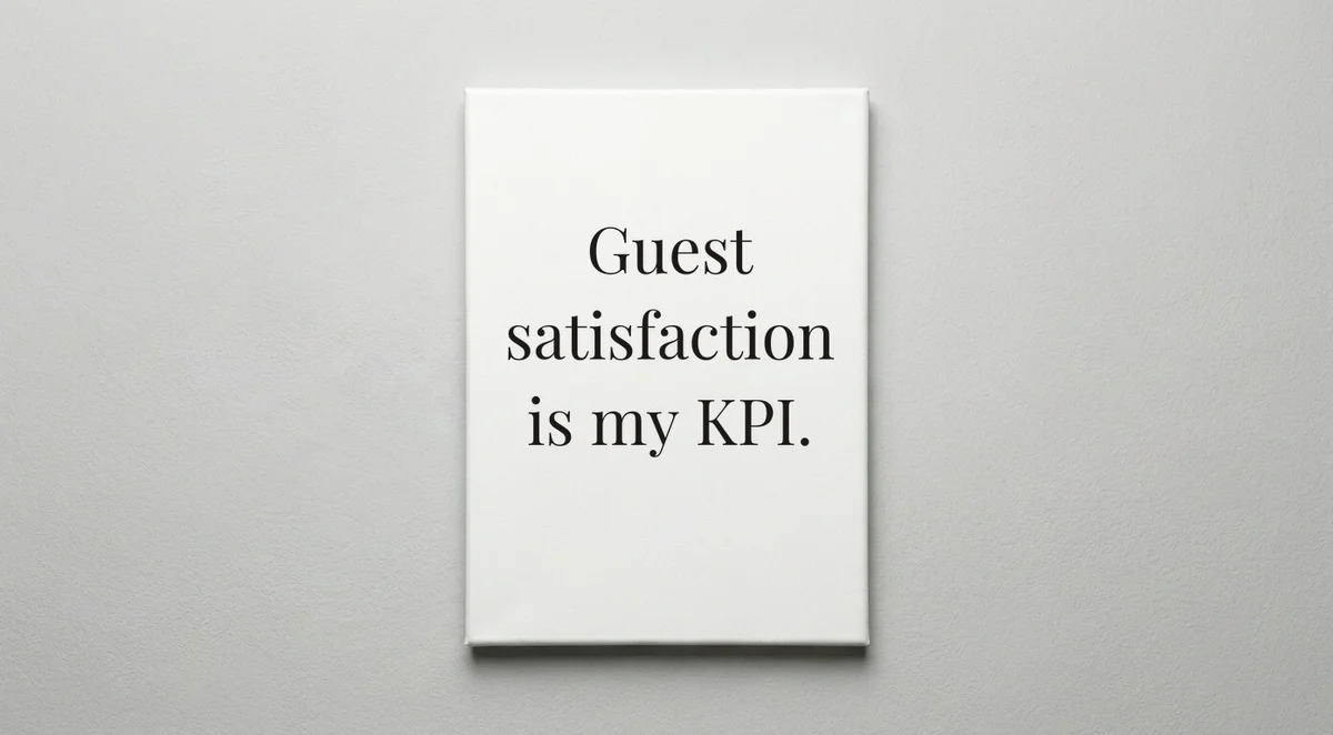 Restaurant Manager quote wall art - canvas print