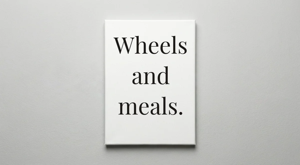 Food Truck Owner quote wall art - canvas print