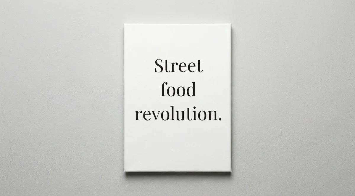 Food Truck Owner quote wall art - canvas print
