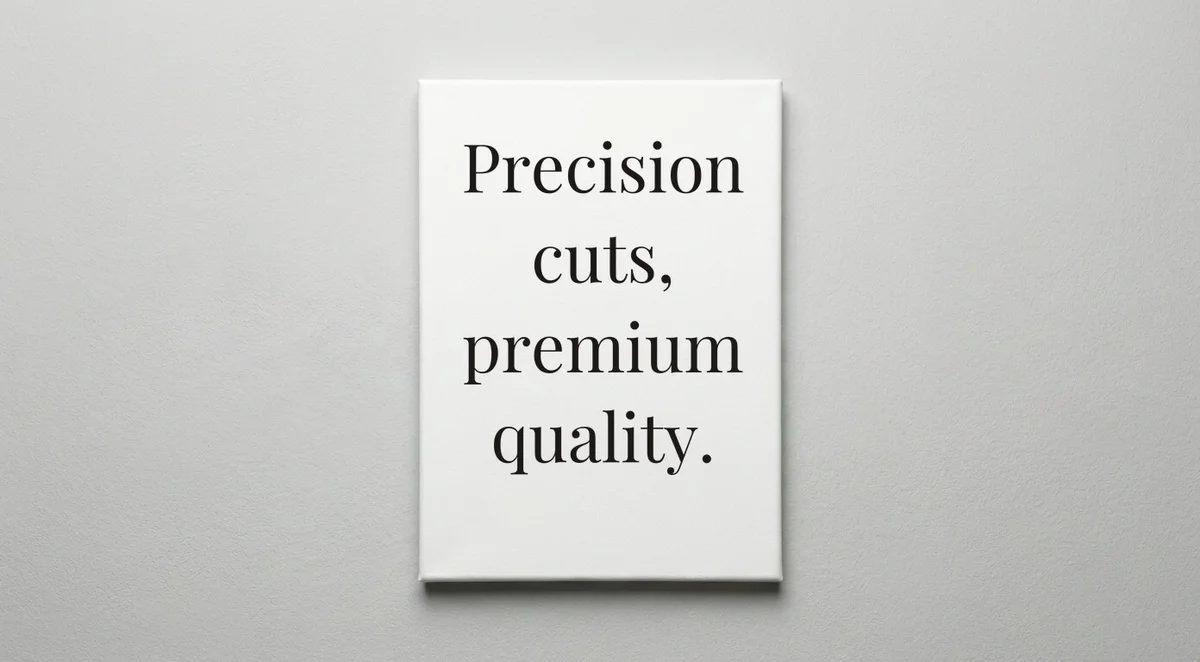Butcher quote wall art - canvas print