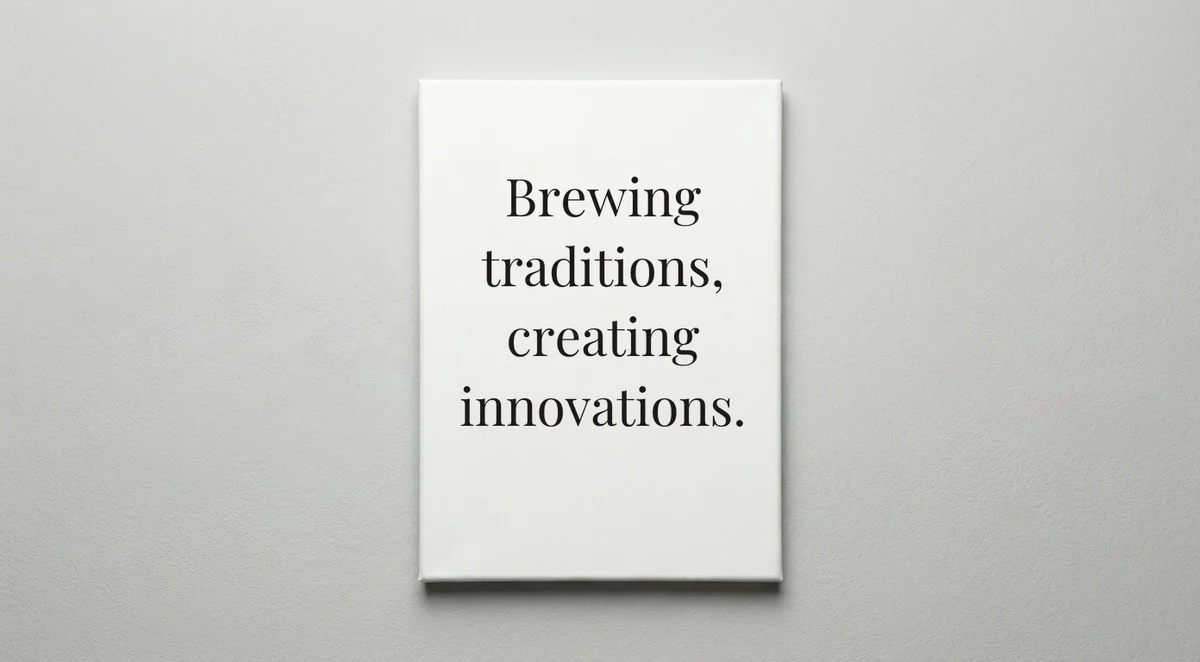 Brewer quote wall art - canvas print
