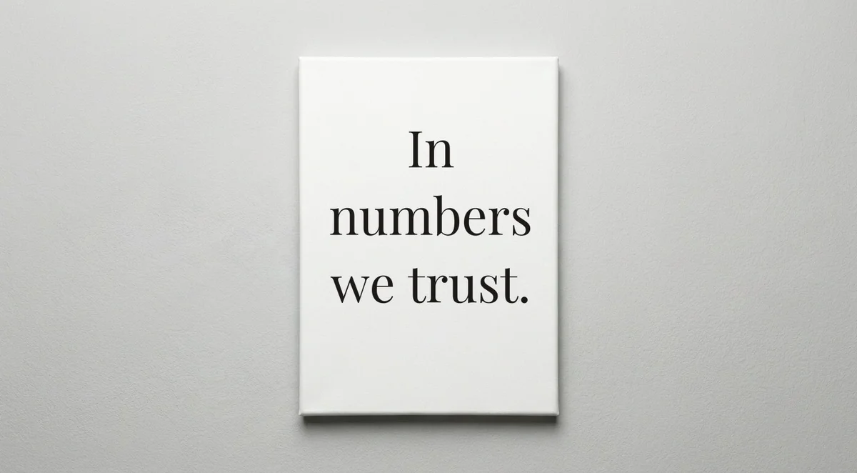 Bookkeeper quote wall art - canvas print