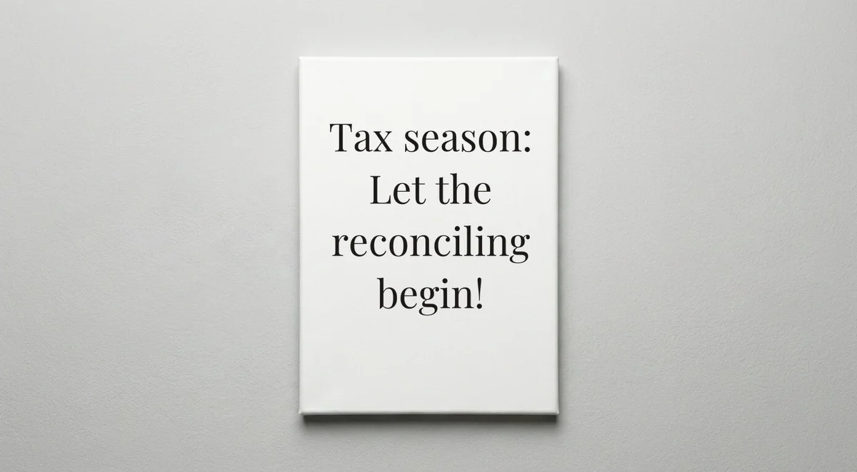 Bookkeeper quote wall art - canvas print