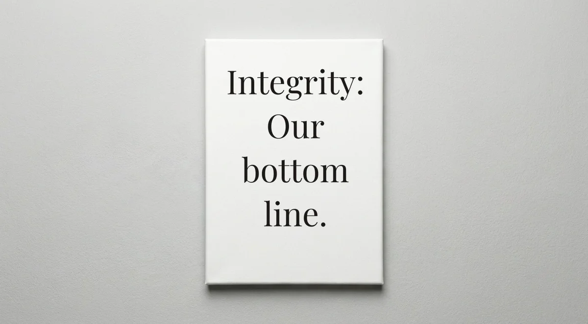 Auditor quote wall art - canvas print