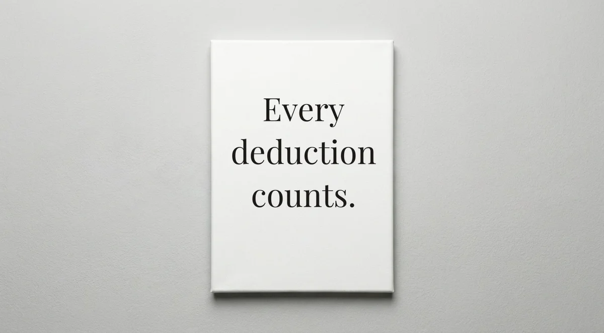 Tax Preparer quote wall art - canvas print
