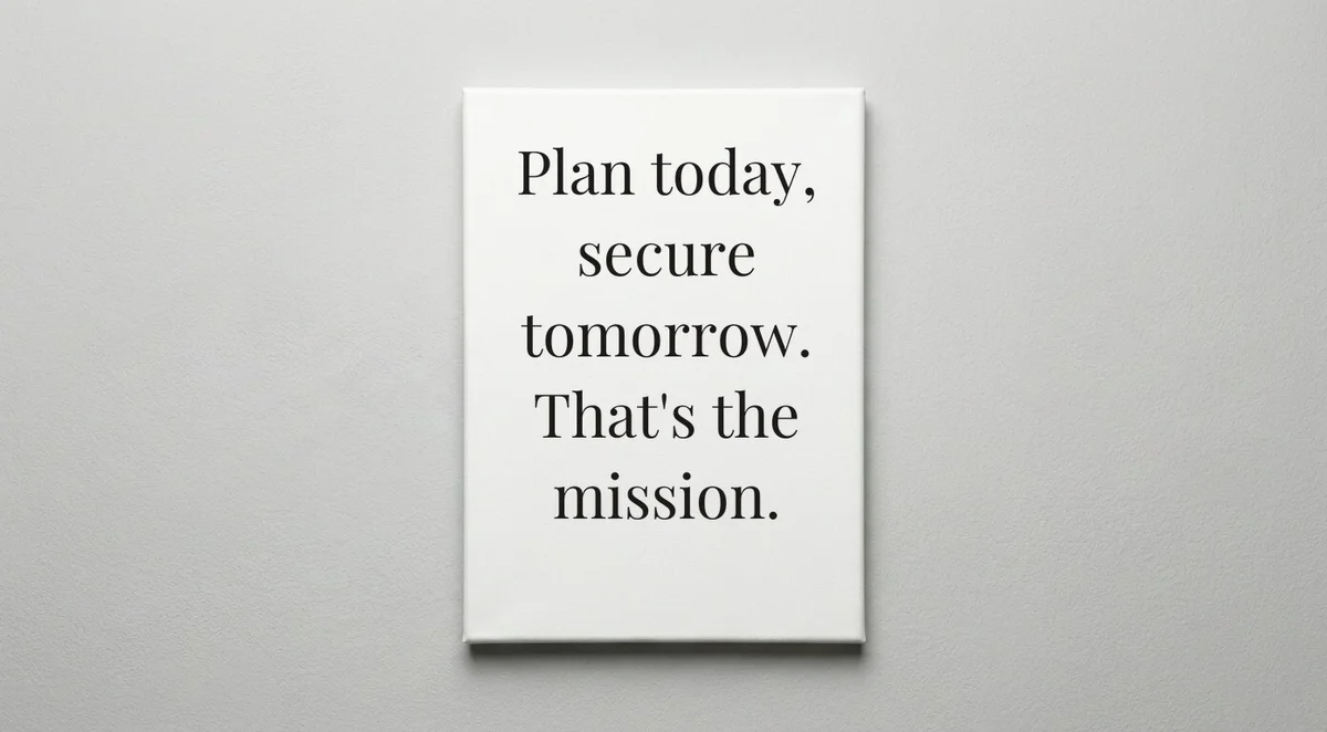 Financial Advisor quote wall art - canvas print