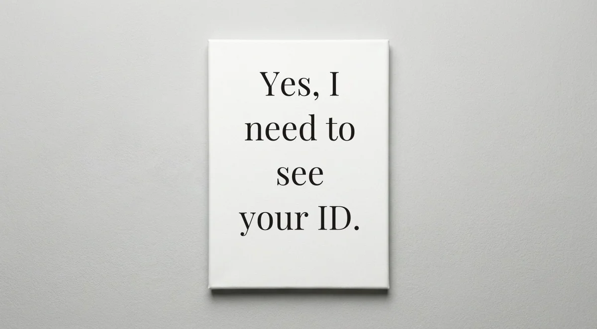 Bank Teller quote wall art - canvas print