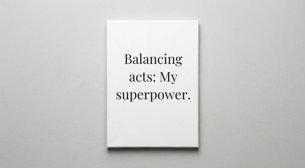 Bank Teller quote wall art - canvas print