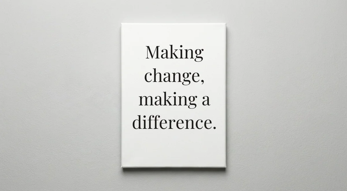 Bank Teller quote wall art - canvas print