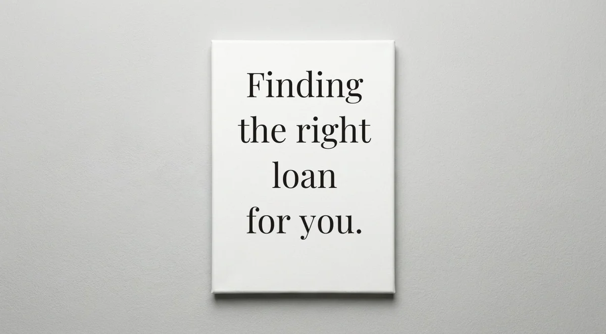 Loan Officer quote wall art - canvas print