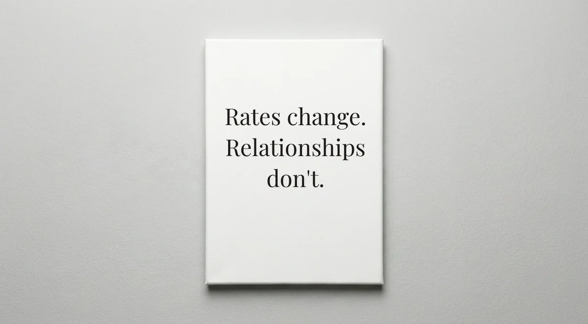 Mortgage Broker quote wall art - canvas print