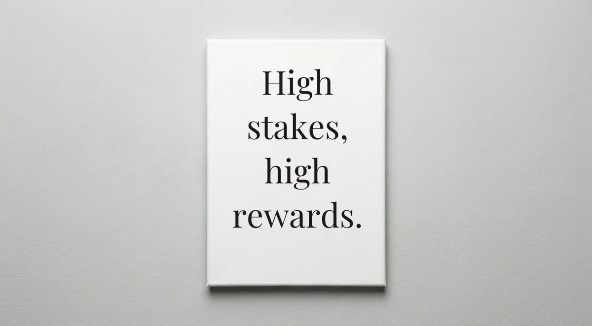 Investment Banker quote wall art - canvas print