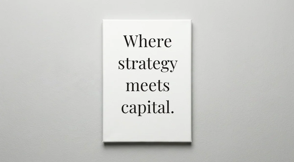 Investment Banker quote wall art - canvas print