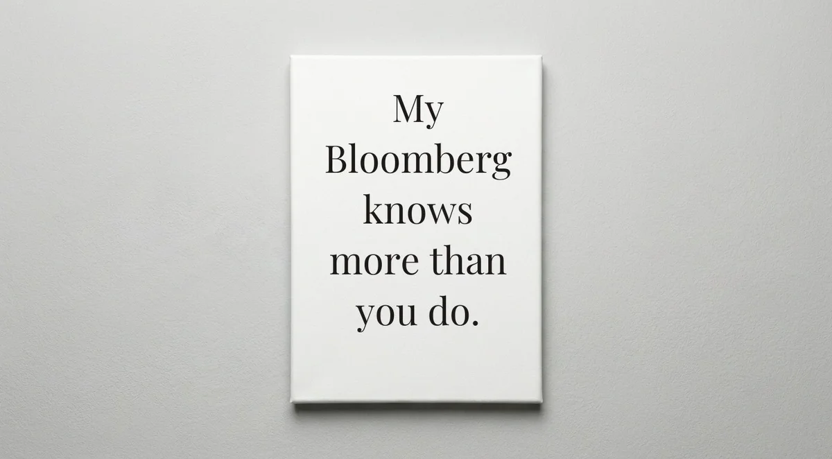 Investment Banker quote wall art - canvas print