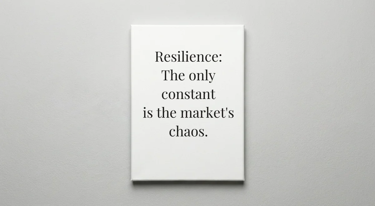 Investment Banker quote wall art - canvas print