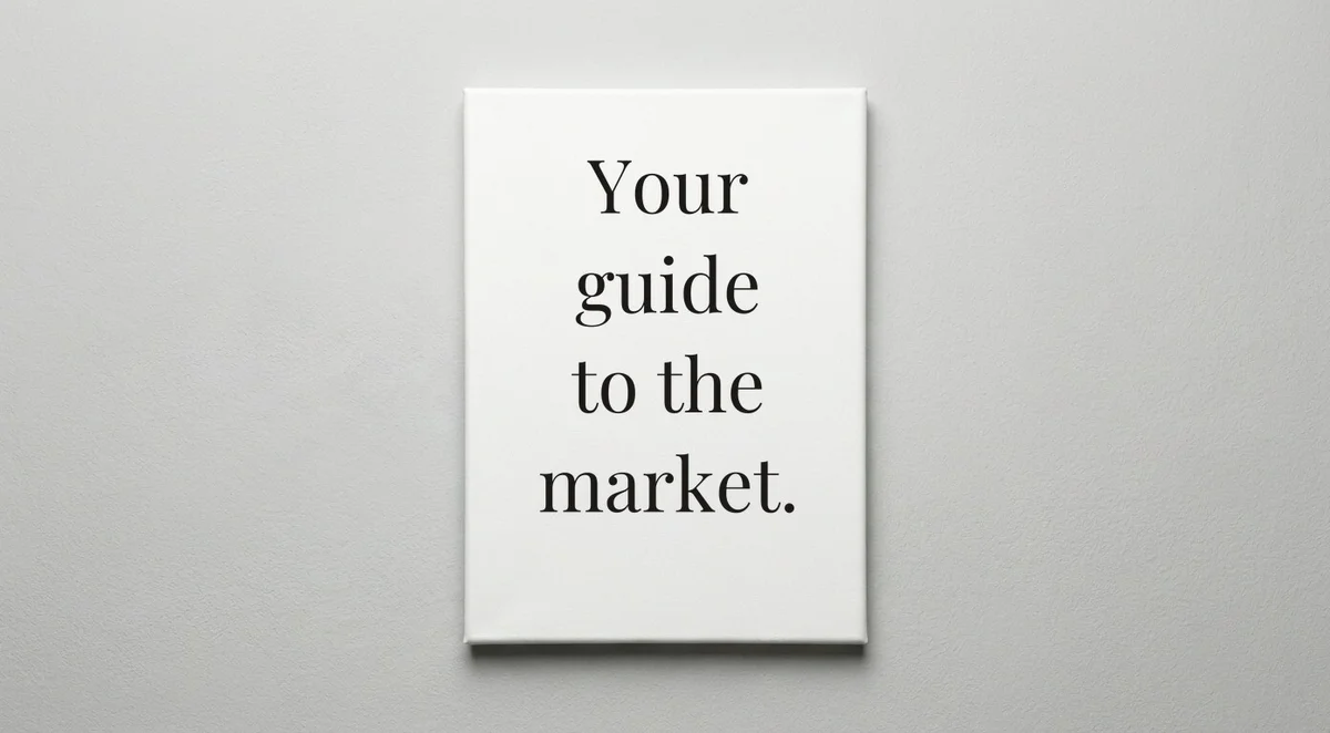 Stock Broker quote wall art - canvas print