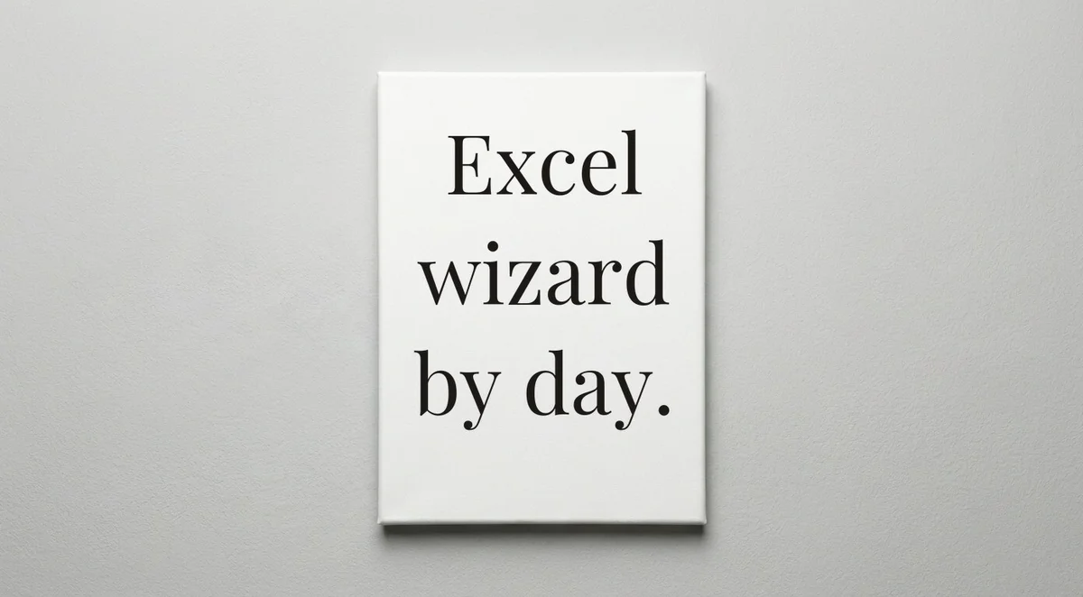 Financial Analyst quote wall art - canvas print