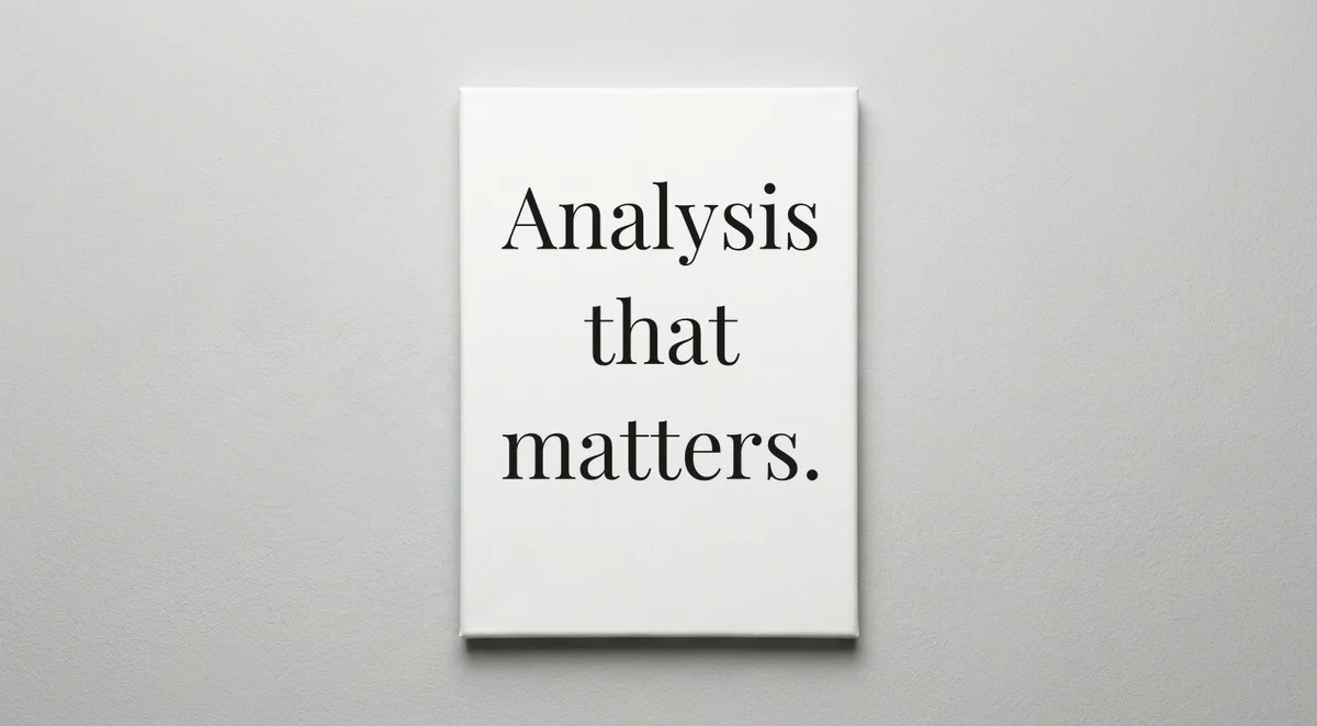 Financial Analyst quote wall art - canvas print