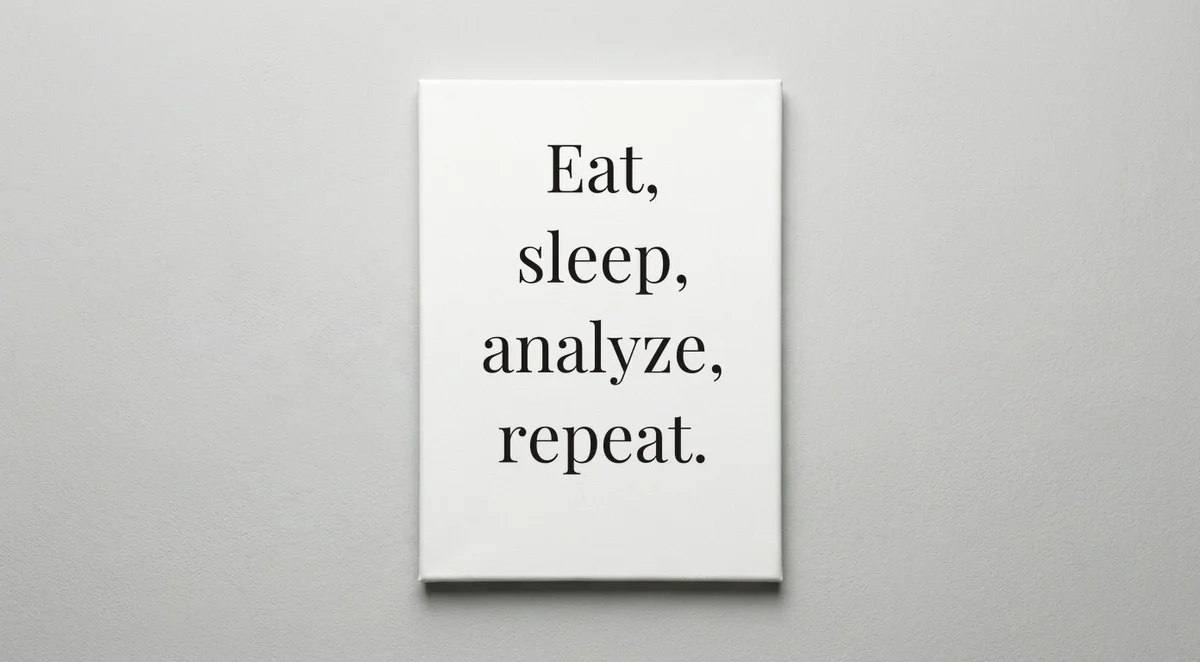 Financial Analyst quote wall art - canvas print