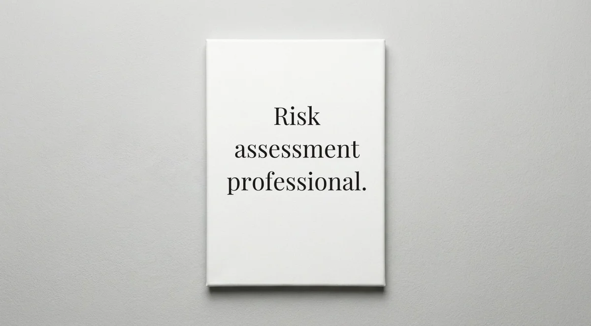 Actuary quote wall art - canvas print