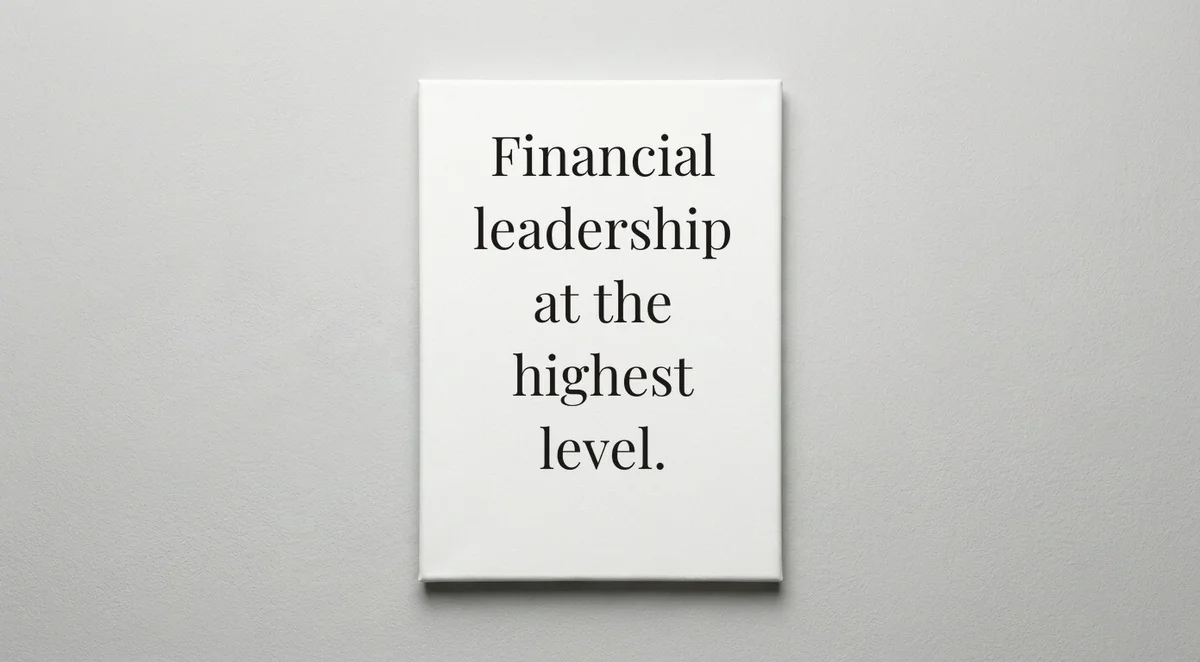 CFO quote wall art - canvas print
