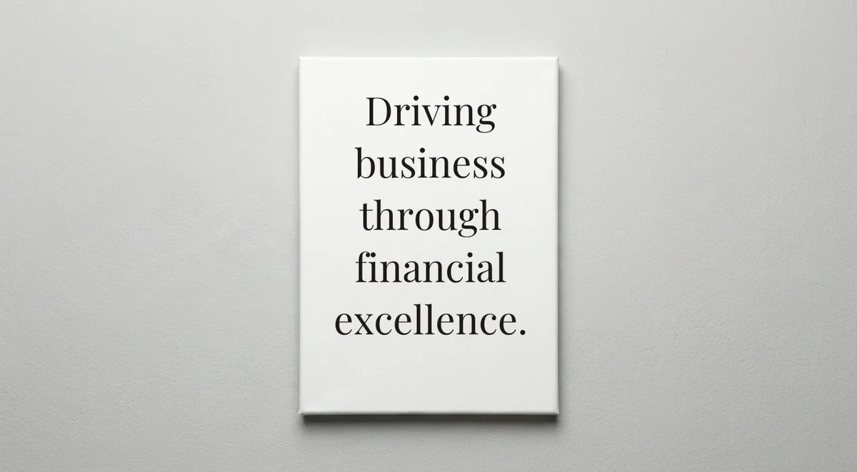 CFO quote wall art - canvas print